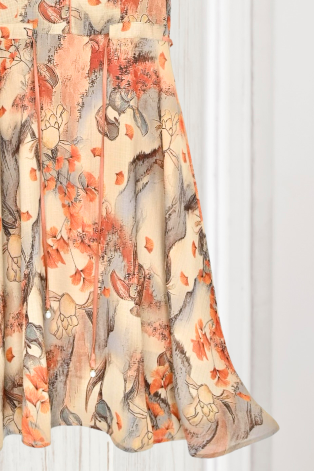 Emma Light Yellow Floral Dress